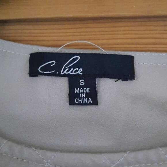 C. Luce HI Lo Long Sleeve Tunic Size Small. - Picture 2 of 5